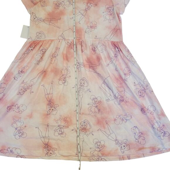 Disney The Proud Family Girls Dress Pink Size XL Cotton Disney Dress - Picture 7 of 12